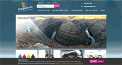 Desktop Screenshot of megaprint.si