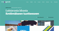 Desktop Screenshot of megaprint.fi